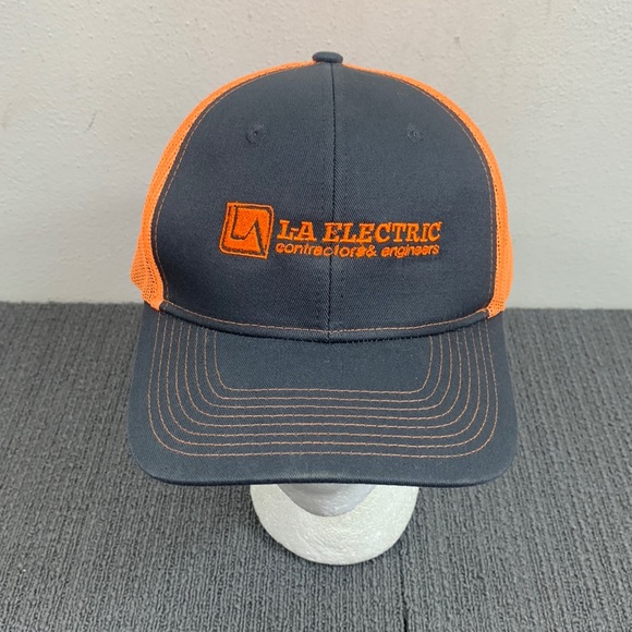 Port Authority Other - LA Electric Contractors & Engineers Trucker Hat Mens Adjustable Snapback Cap